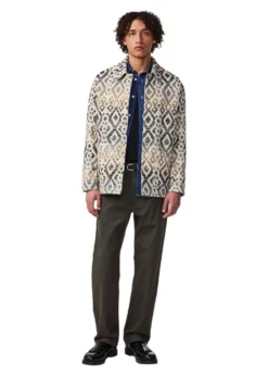 Nn. 07 Blaze Jacquard Overshirt