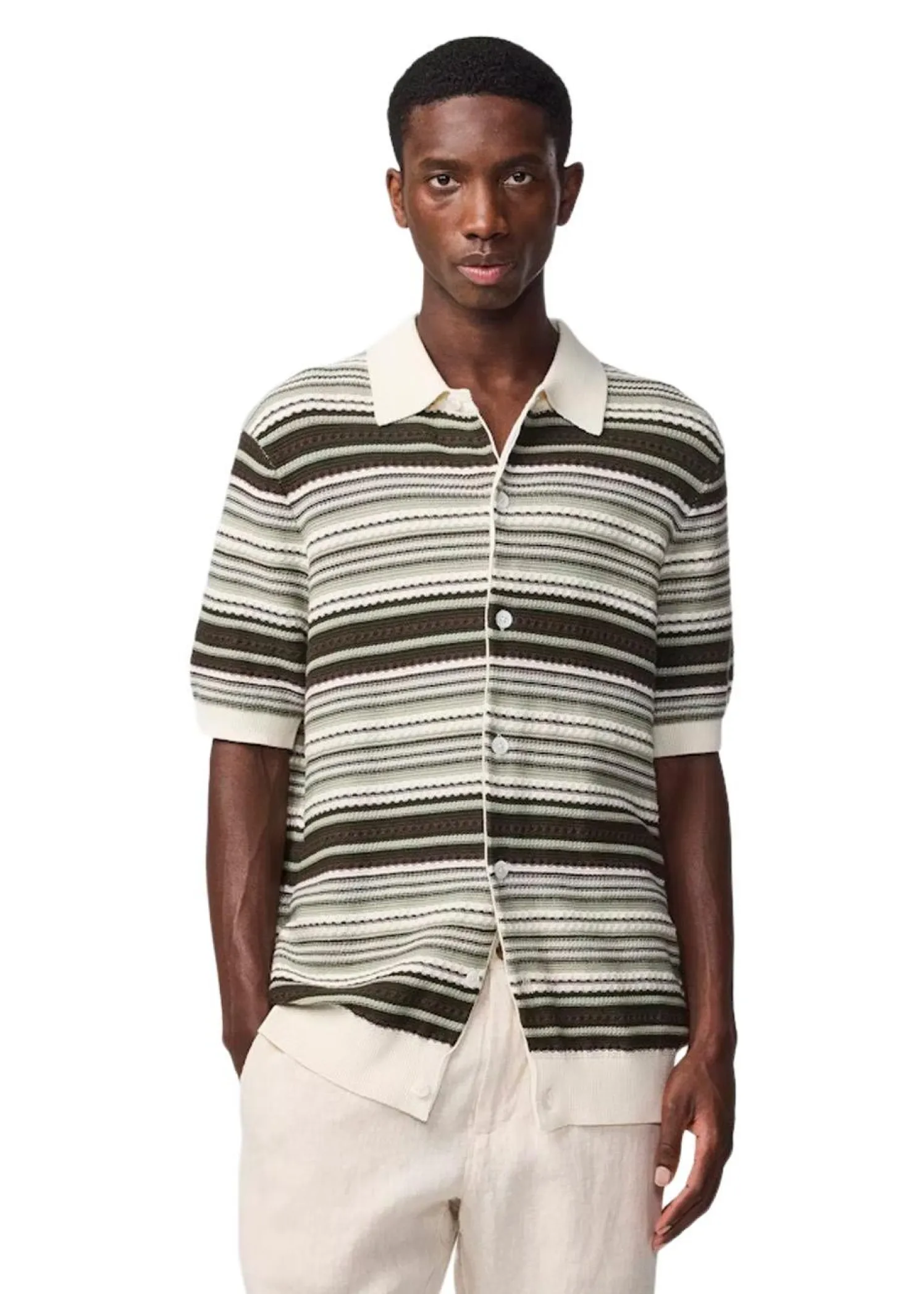 Nn. 07 Nolan Polo Cardigan 6686