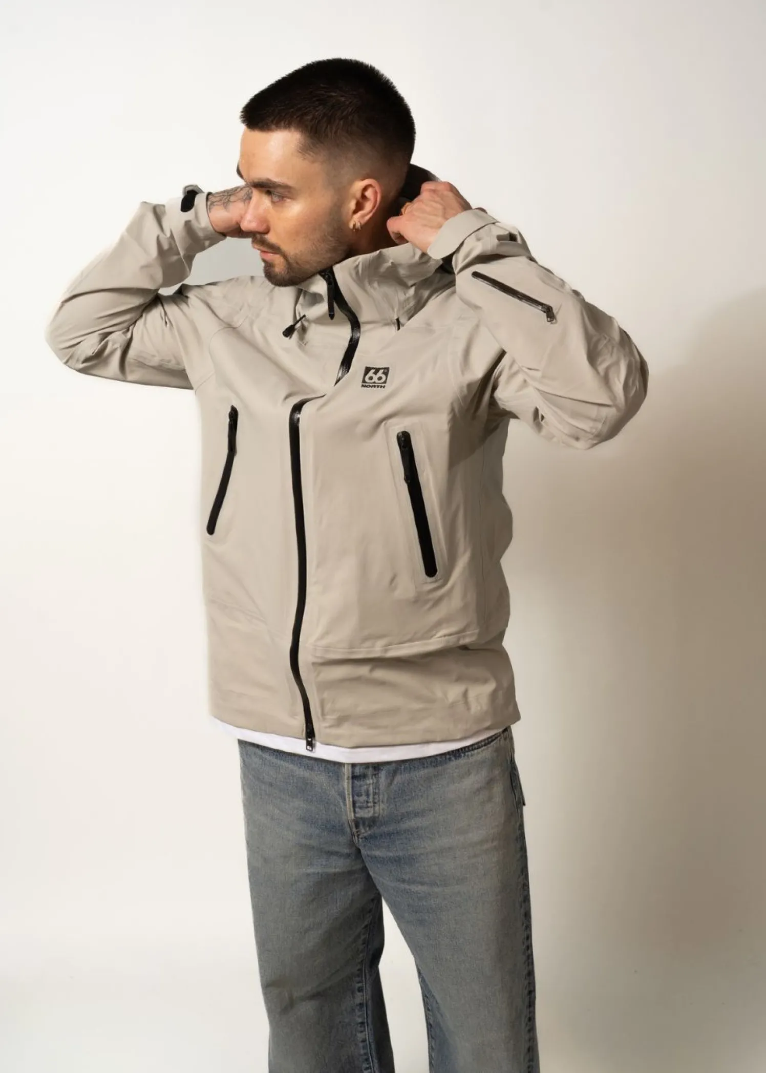 66 North Snaefell Shell Jacket