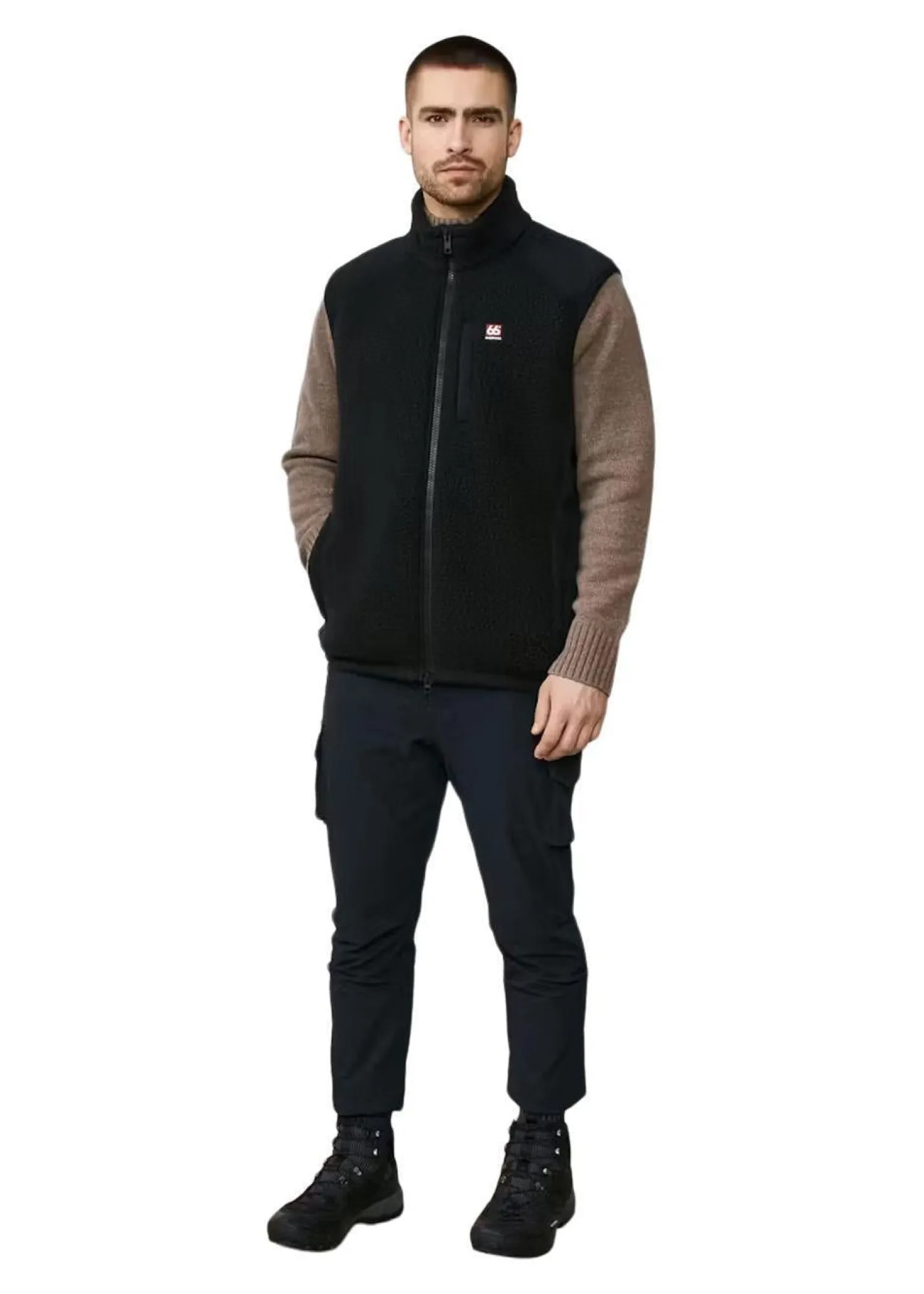 66 North Tindur Shearling Vest