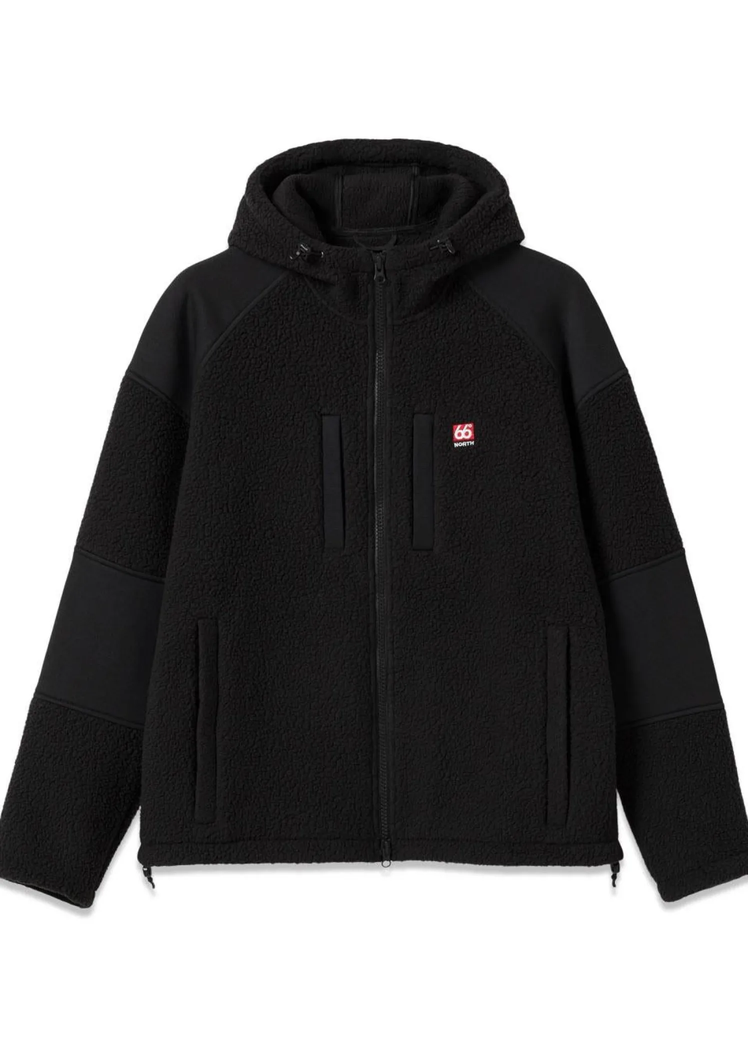 66 North Tindur Shearling Zipped Hoodie