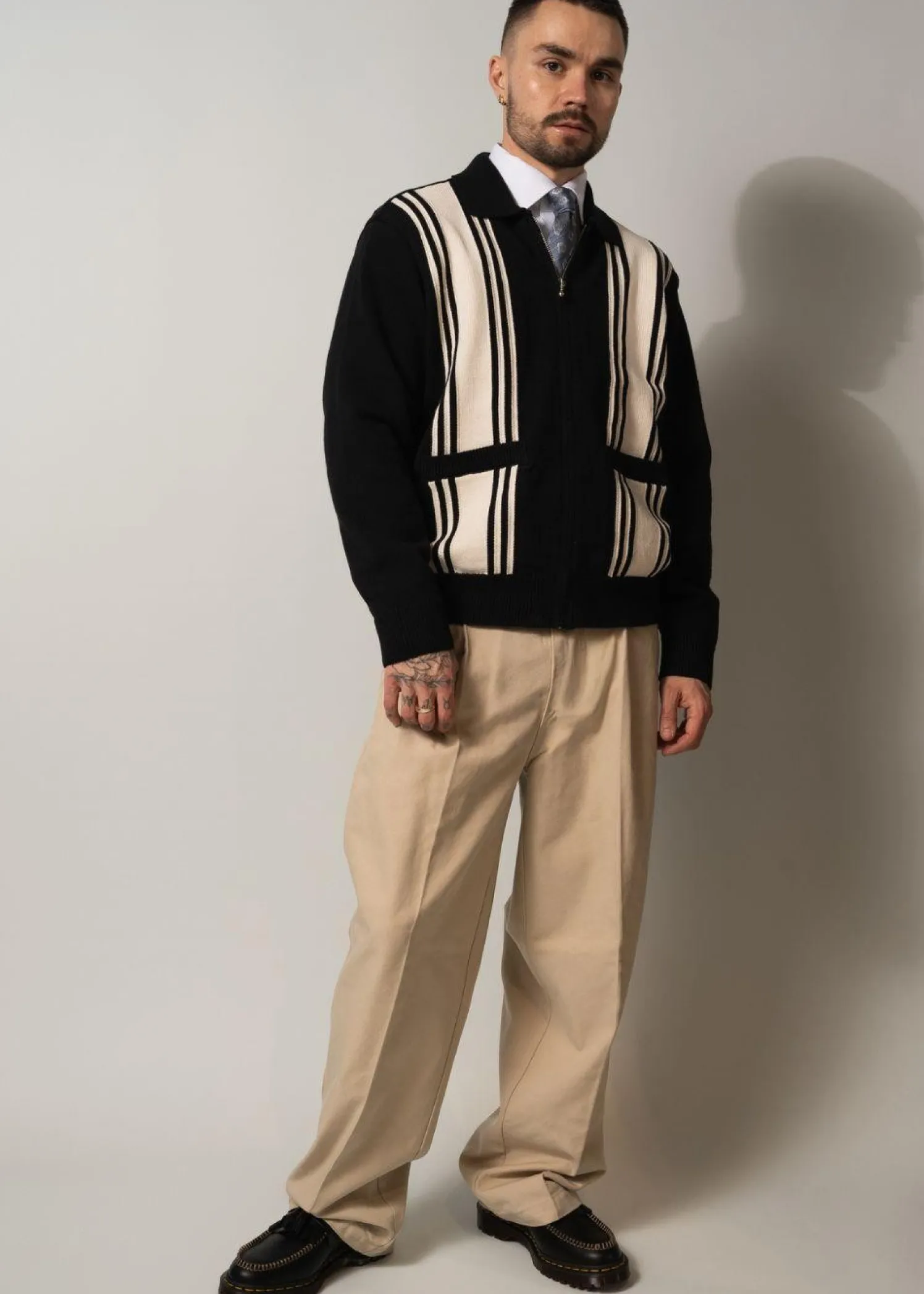 OBEY Matt Zip Up Sweater