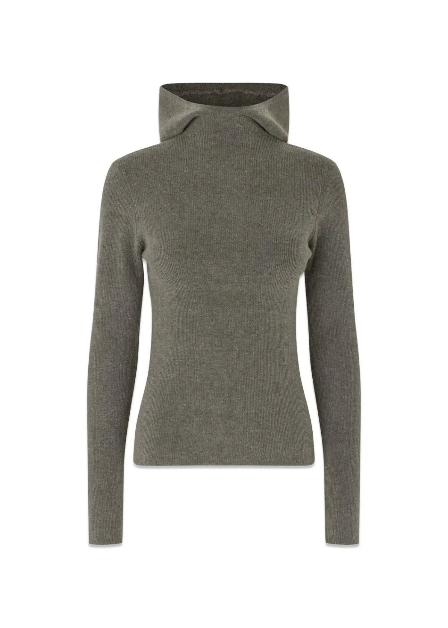 Oval Square Alanis Hood Knit