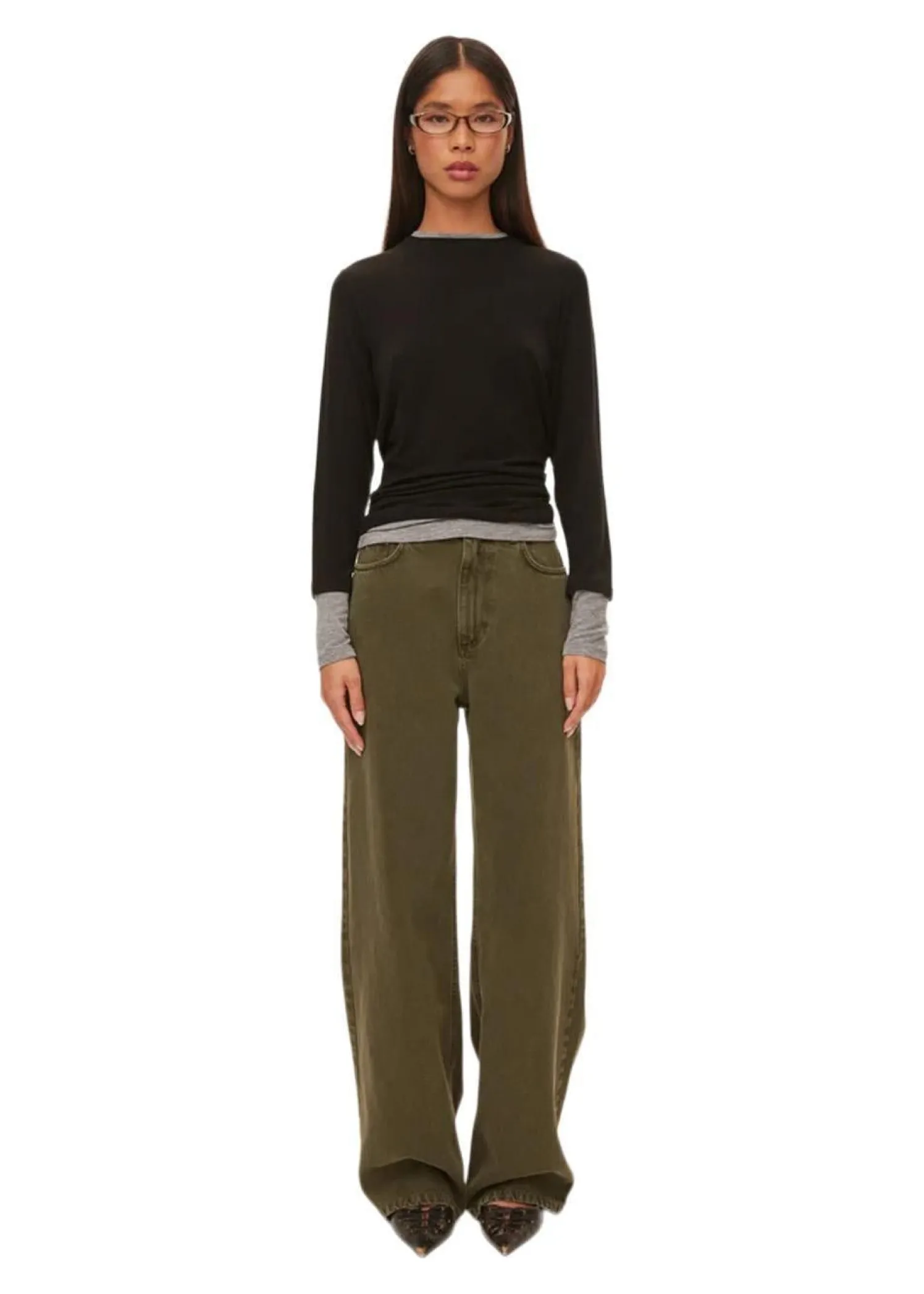 Oval Square Bibi blouse