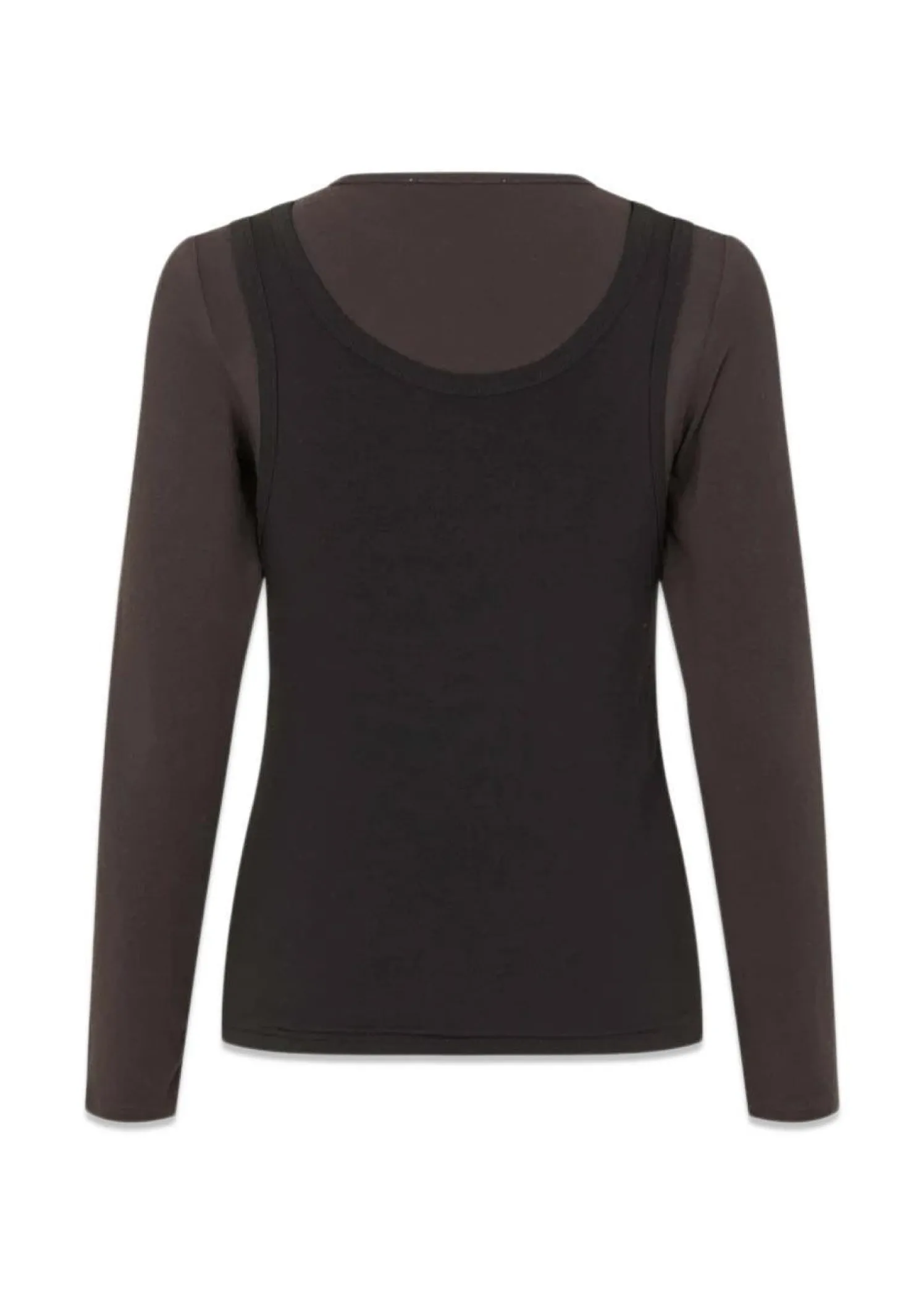 Oval Square Bibi Top Blouse