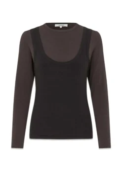 Oval Square Bibi Top Blouse