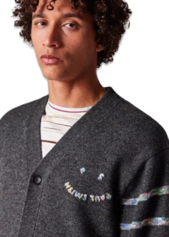 Paul Smith - PS Cardigan Button Thru PS Happy
