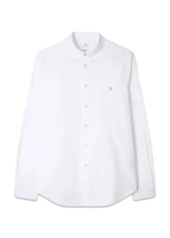 Paul Smith - PS LS TAILORED FIT CHEST EMB
