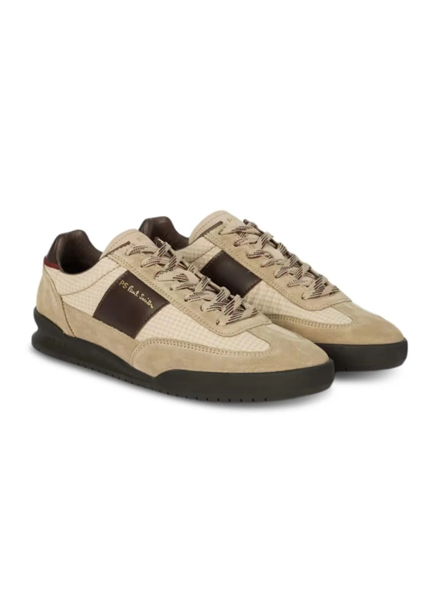 Paul Smith - PS Mens Shoe Dover Beige Nylon Mix