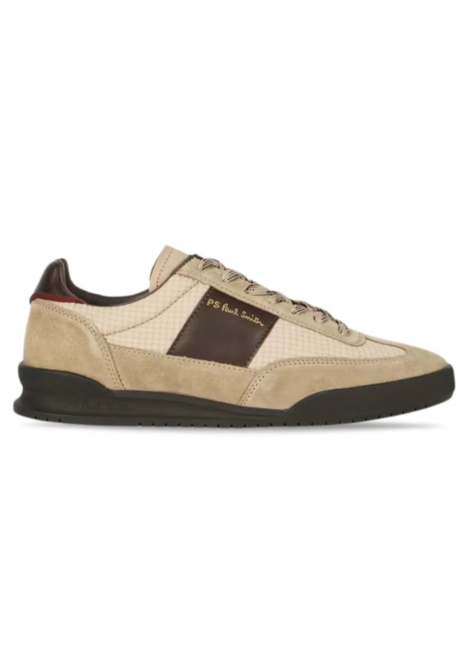 Paul Smith - PS Mens Shoe Dover Beige Nylon Mix
