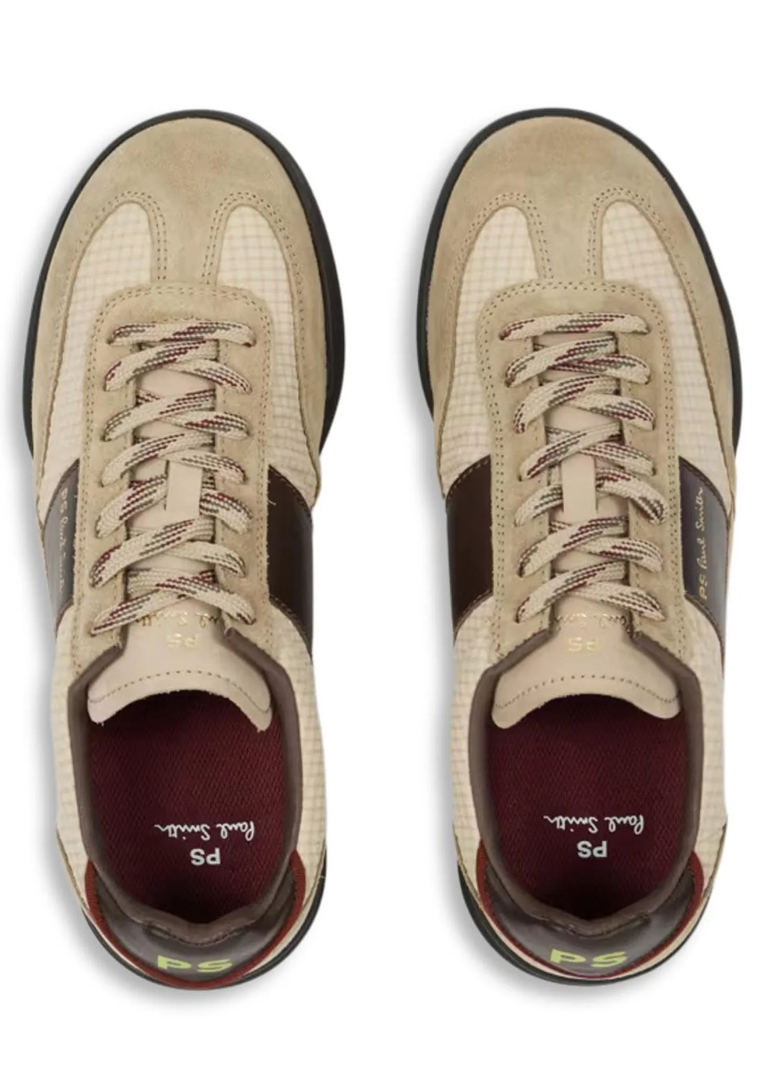 Paul Smith - PS Mens Shoe Dover Beige Nylon Mix