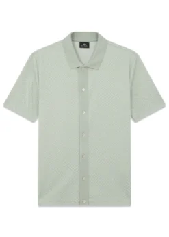 Paul Smith - PS Reg Fit Button Front Polo Shirt