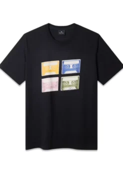 Paul Smith - PS REG FIT SS T SHIRT TAPES