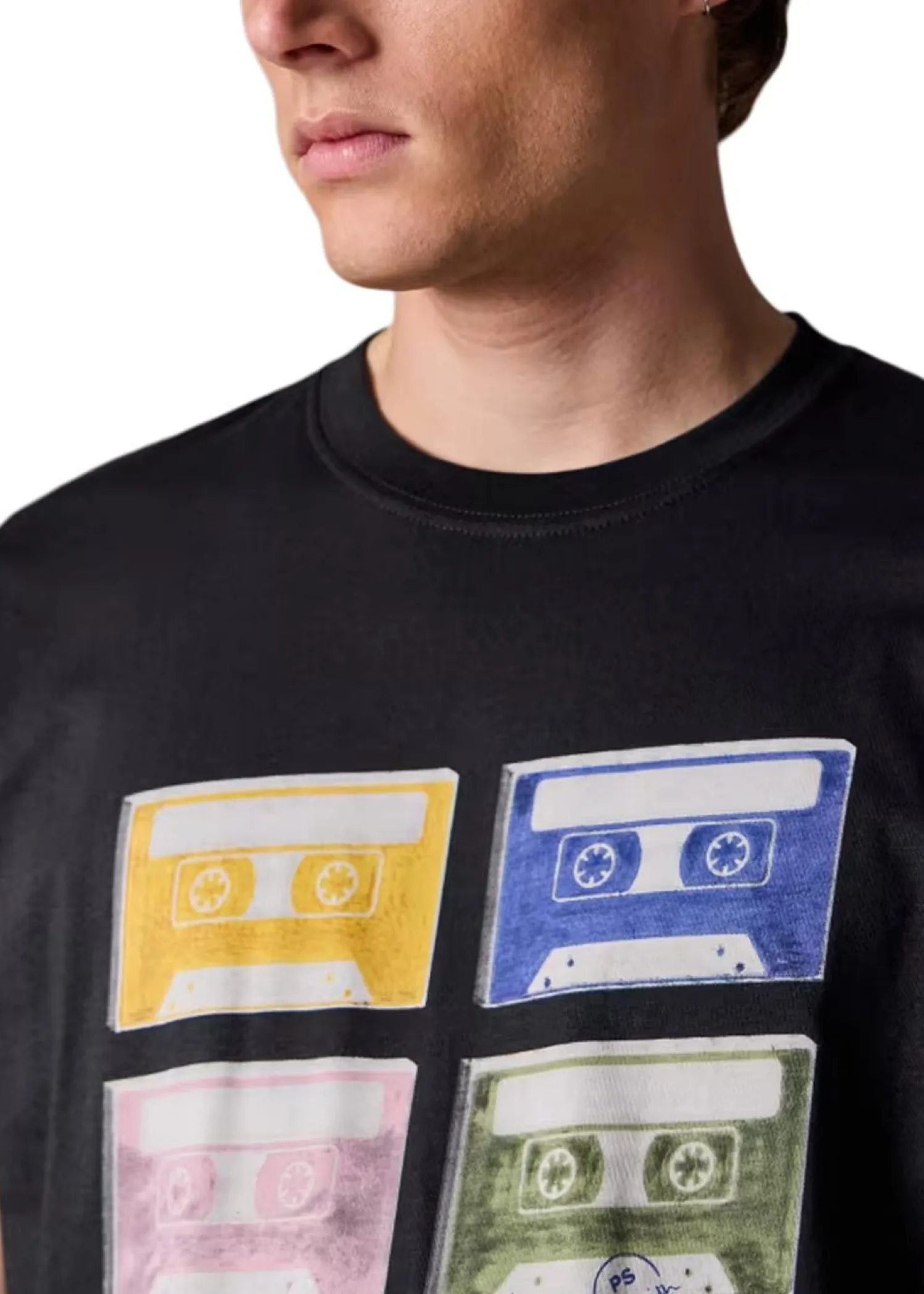 Paul Smith - PS REG FIT SS T SHIRT TAPES