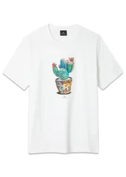 Paul Smith - PS Reg Fit T-Shirt Cactus