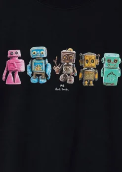 Paul Smith - PS Reg Fit T-Shirt Robots