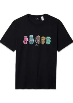 Paul Smith - PS Reg Fit T-Shirt Robots