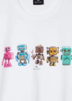 Paul Smith - PS Reg Fit T-Shirt Robots