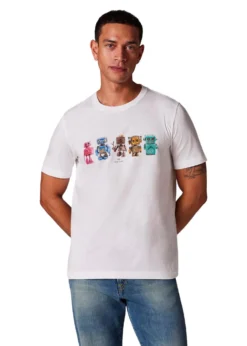 Paul Smith - PS Reg Fit T-Shirt Robots