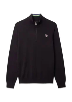 Paul Smith - PS SWEATER ZIP NECK ZEB BAD