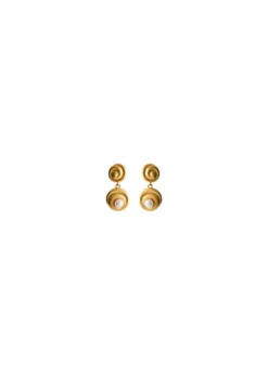 Pernille Corydon Shell Flower Earrings
