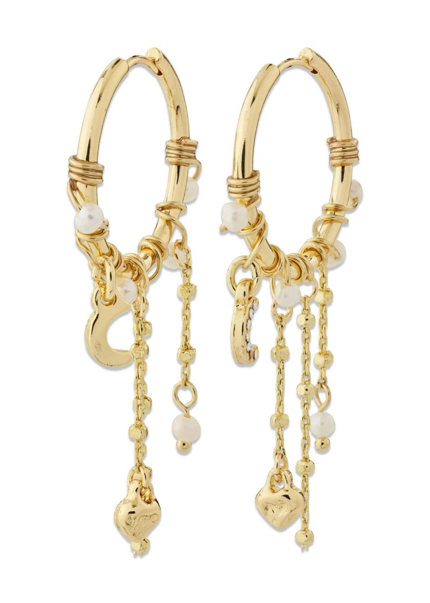 Pilgrim ARLET earrings gold-plated