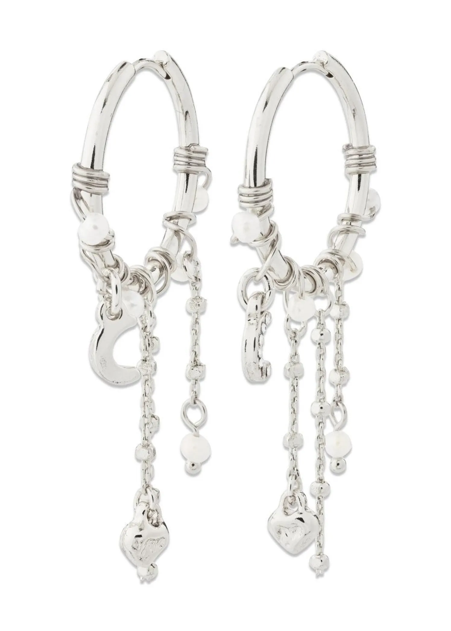 Pilgrim ARLET earrings silver-plated