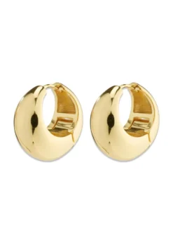 Pilgrim IOANNA chunky hoops gold-plated