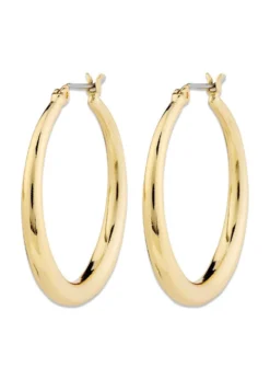 Pilgrim JORUN hoop earrings gold-plated