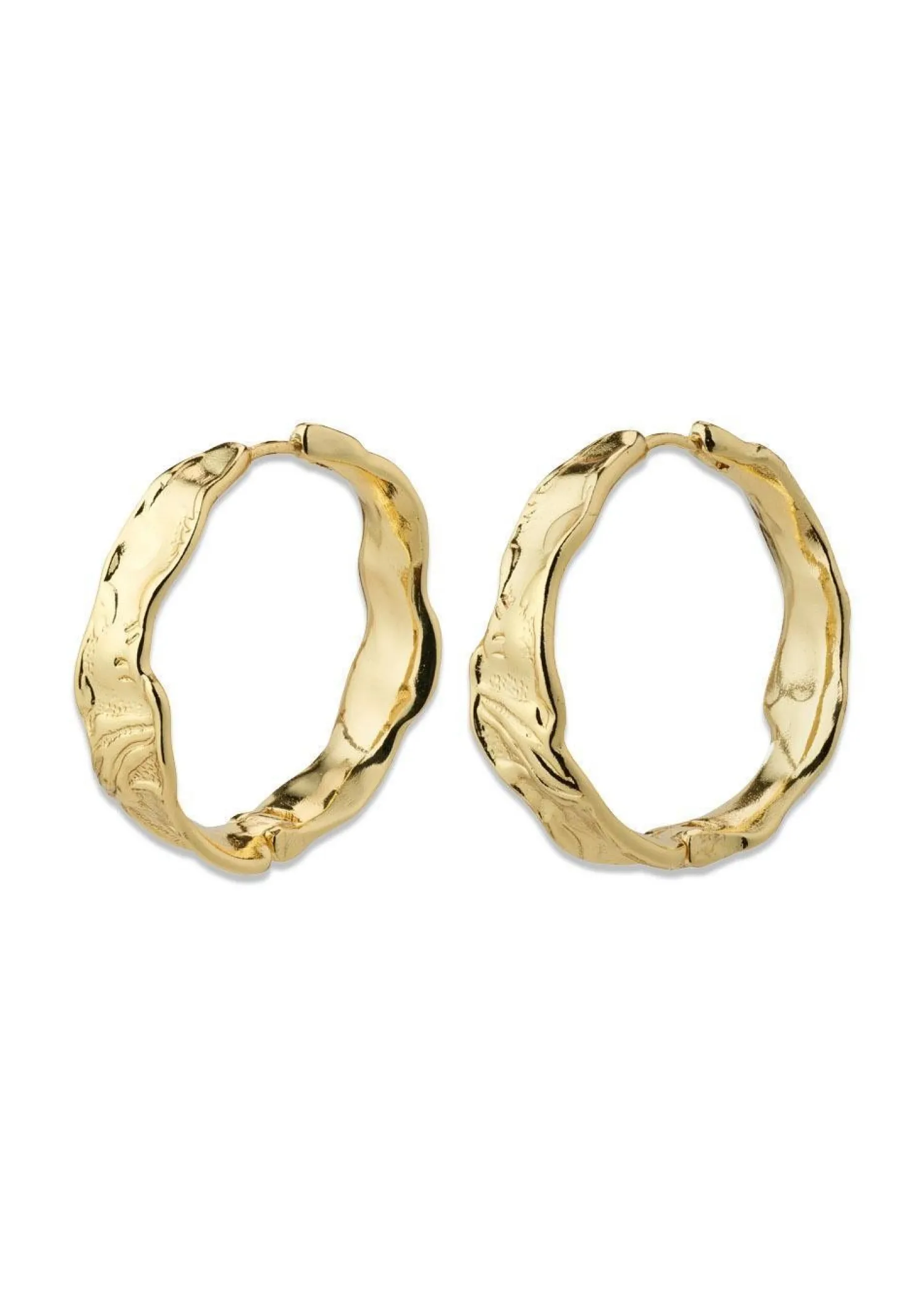 Pilgrim JULITA hoop earrings gold-plated