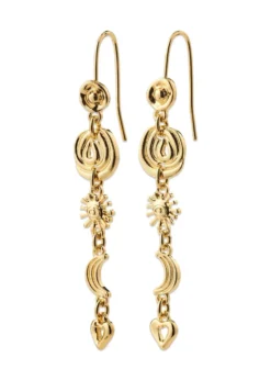 Pilgrim MISHA earrings gold-plated