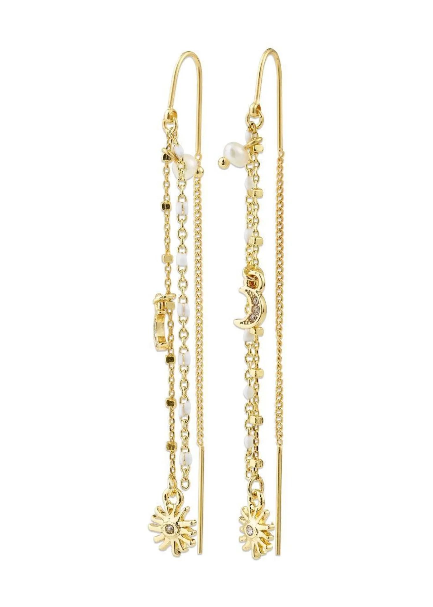 Pilgrim MYLAN chain earrings gold-plated