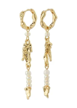 Pilgrim NIYA freshwater pearl earrings gold-plated
