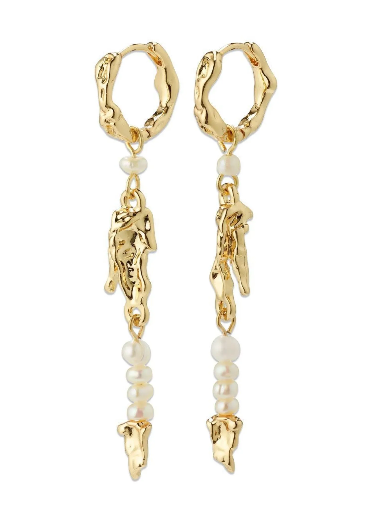 Pilgrim NIYA freshwater pearl earrings gold-plated