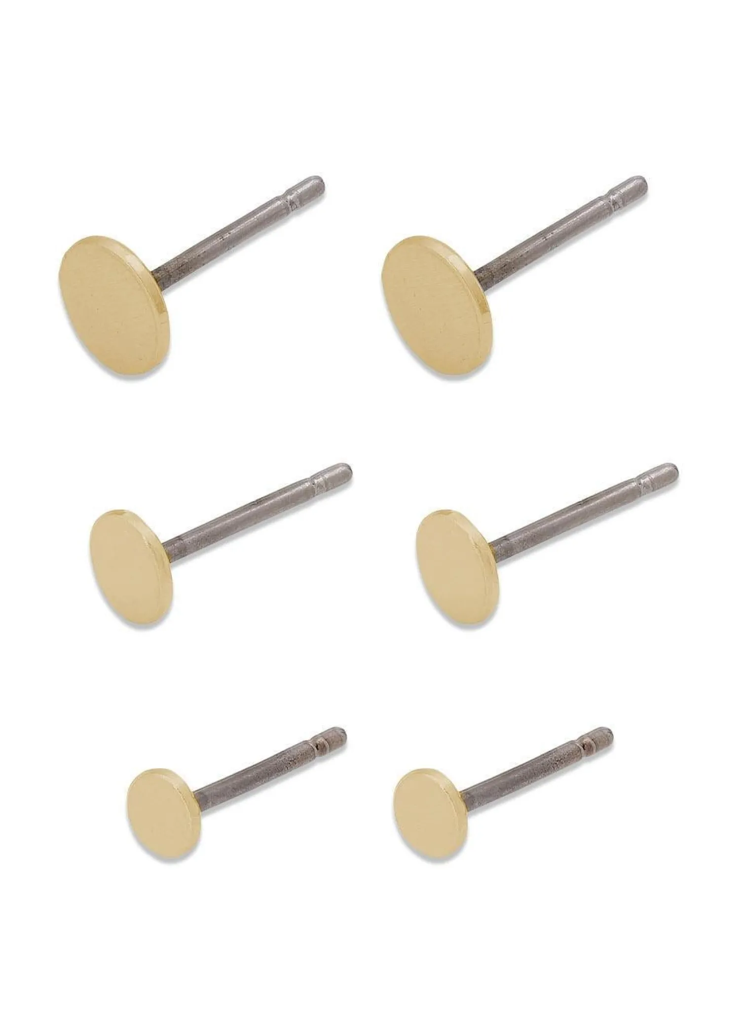 Pilgrim NORMA 3-in-1 set earrings gold-plated