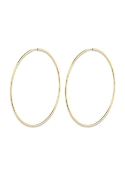 Pilgrim SANNE X-large hoop earrings gold-plated