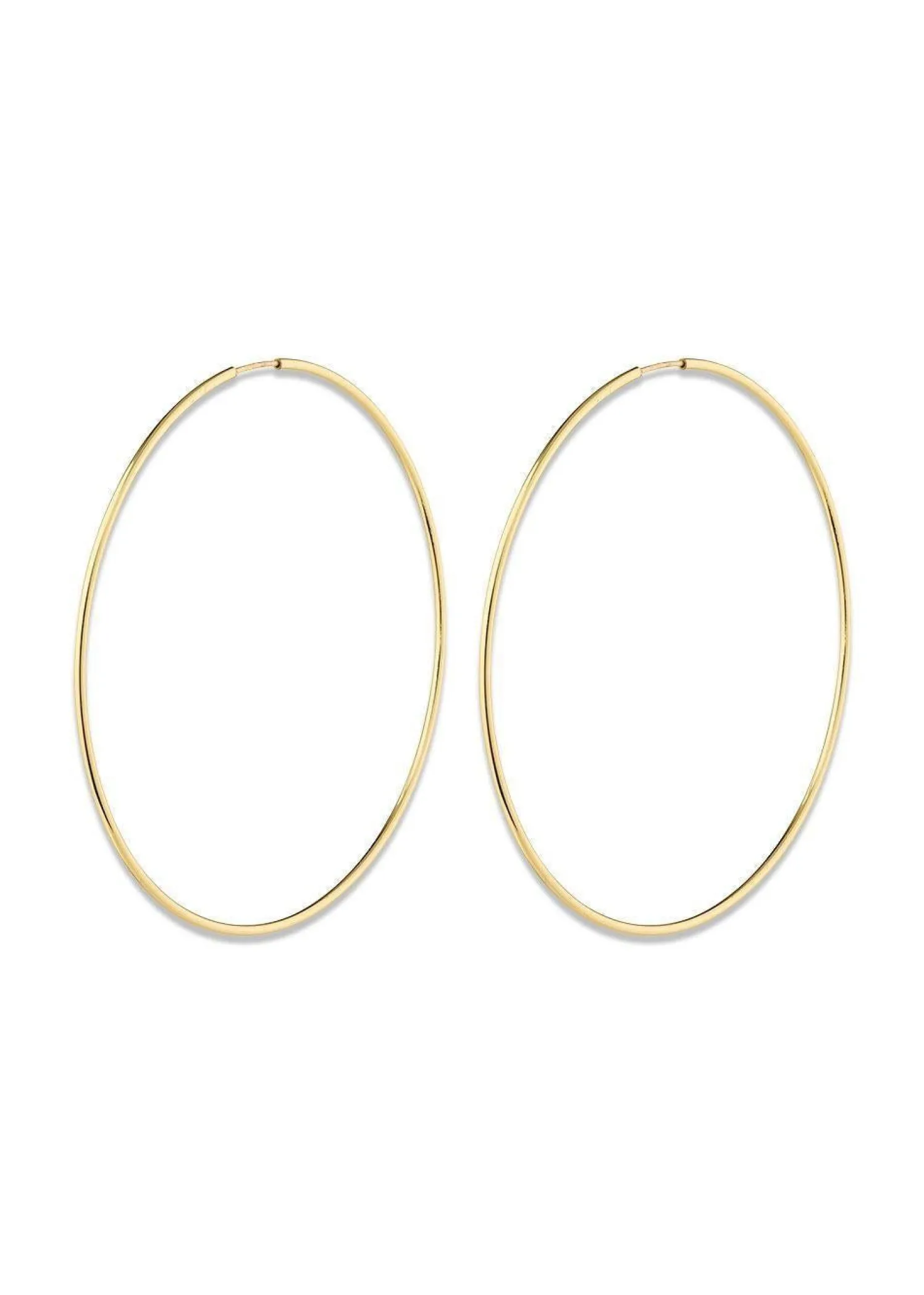 Pilgrim SANNE X-large hoop earrings gold-plated