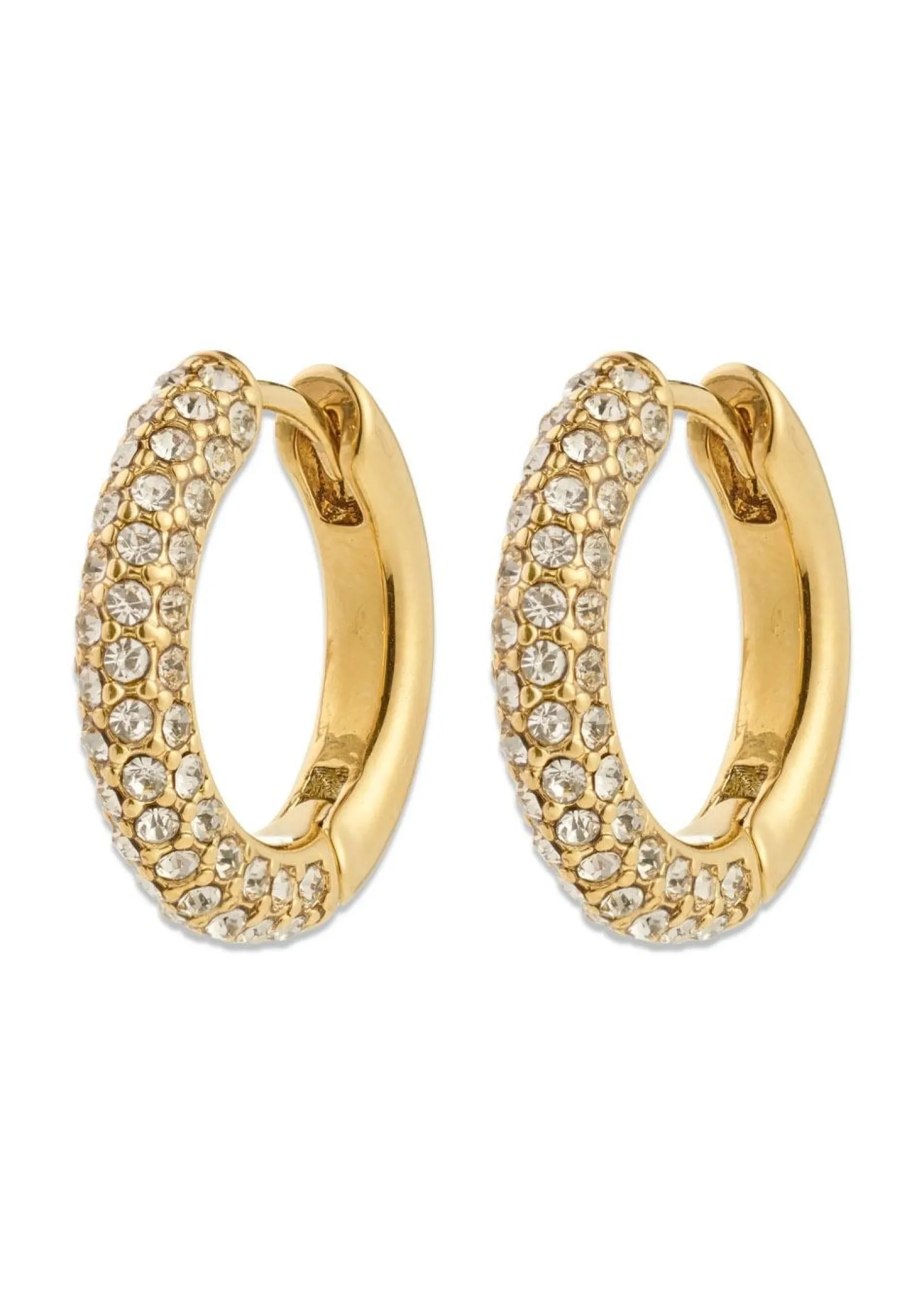 Pilgrim TATUM medium hoops gold-plated