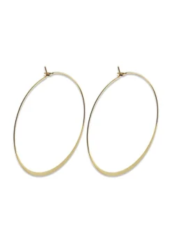 Pilgrim TILLY large hoop earrings gold-plated