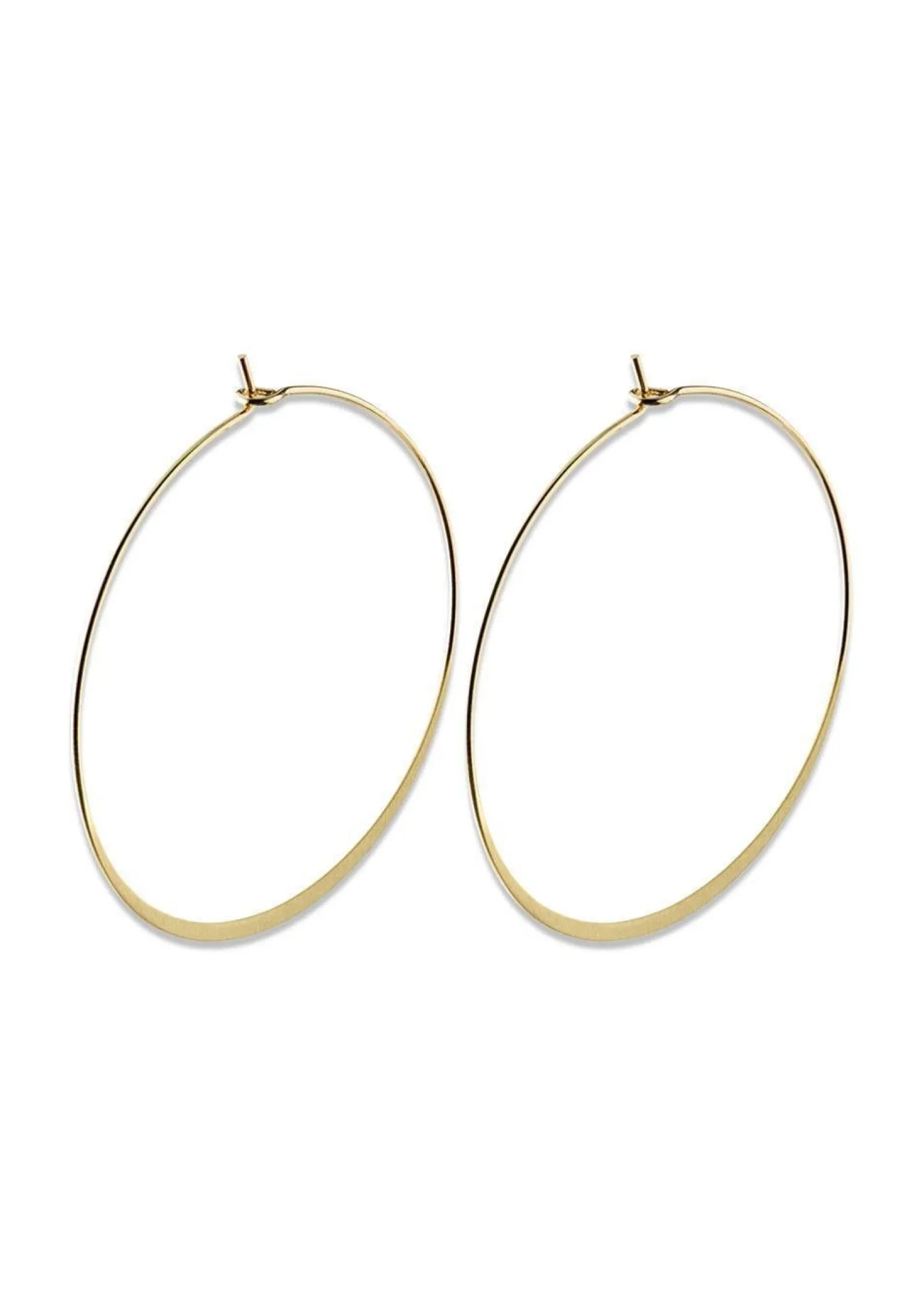 Pilgrim TILLY large hoop earrings gold-plated