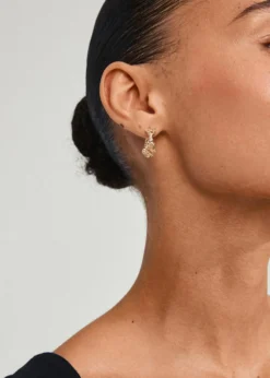 Pilgrim TRUST earrings gold-plated
