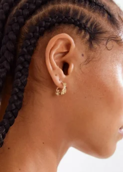 Pilgrim TRUST hoop earrings gold-plated