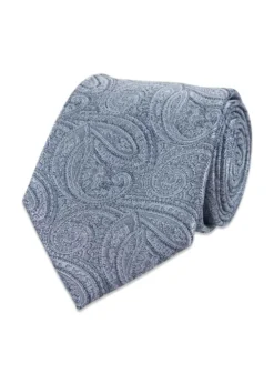 Portia Blue Paisley Silk Tie