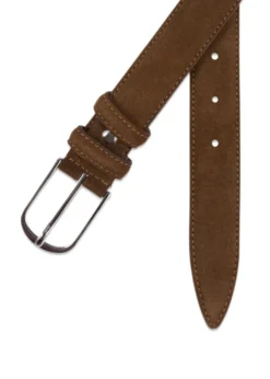 Portia Cognac Suede Belt