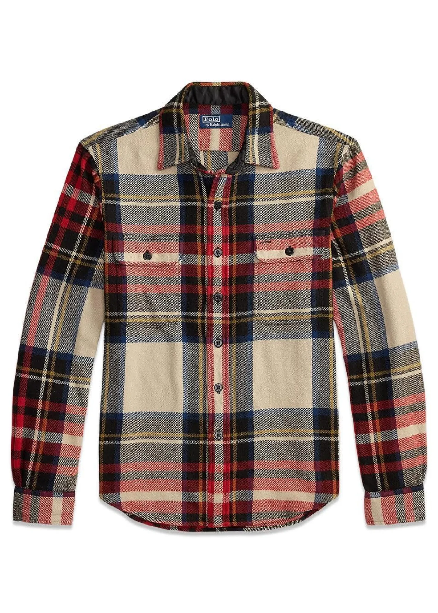 Ralph Lauren Classic Fit Plaid Flannel Workshirt