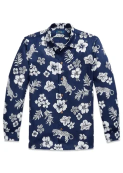 Ralph Lauren Classic Fit Tropical Linen Camp Shirt