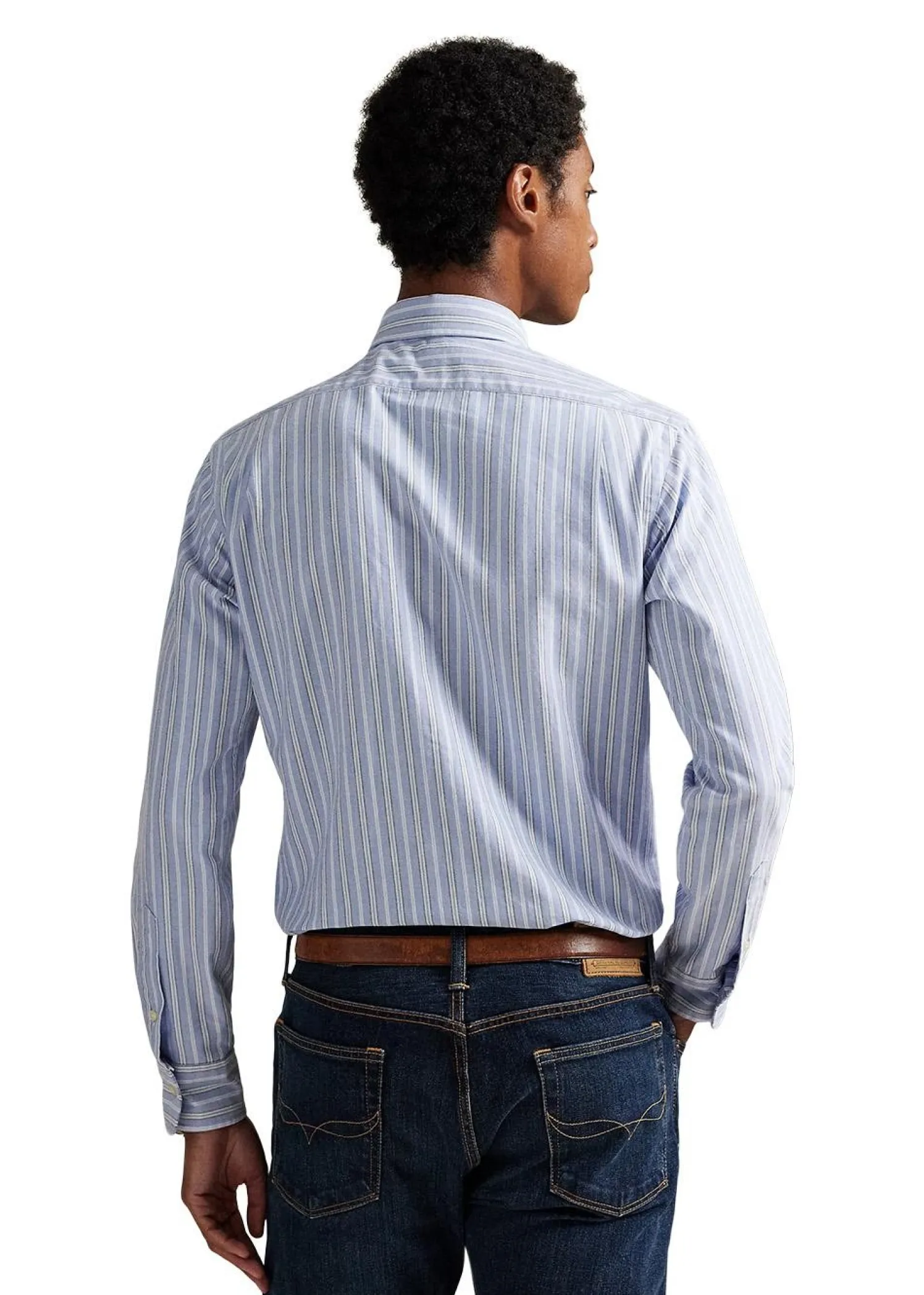Ralph Lauren Custom Fit Striped Oxford Shirt