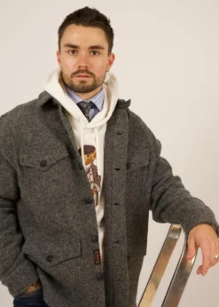 Ralph Lauren Felted Wool-Blend Thicket Jacket