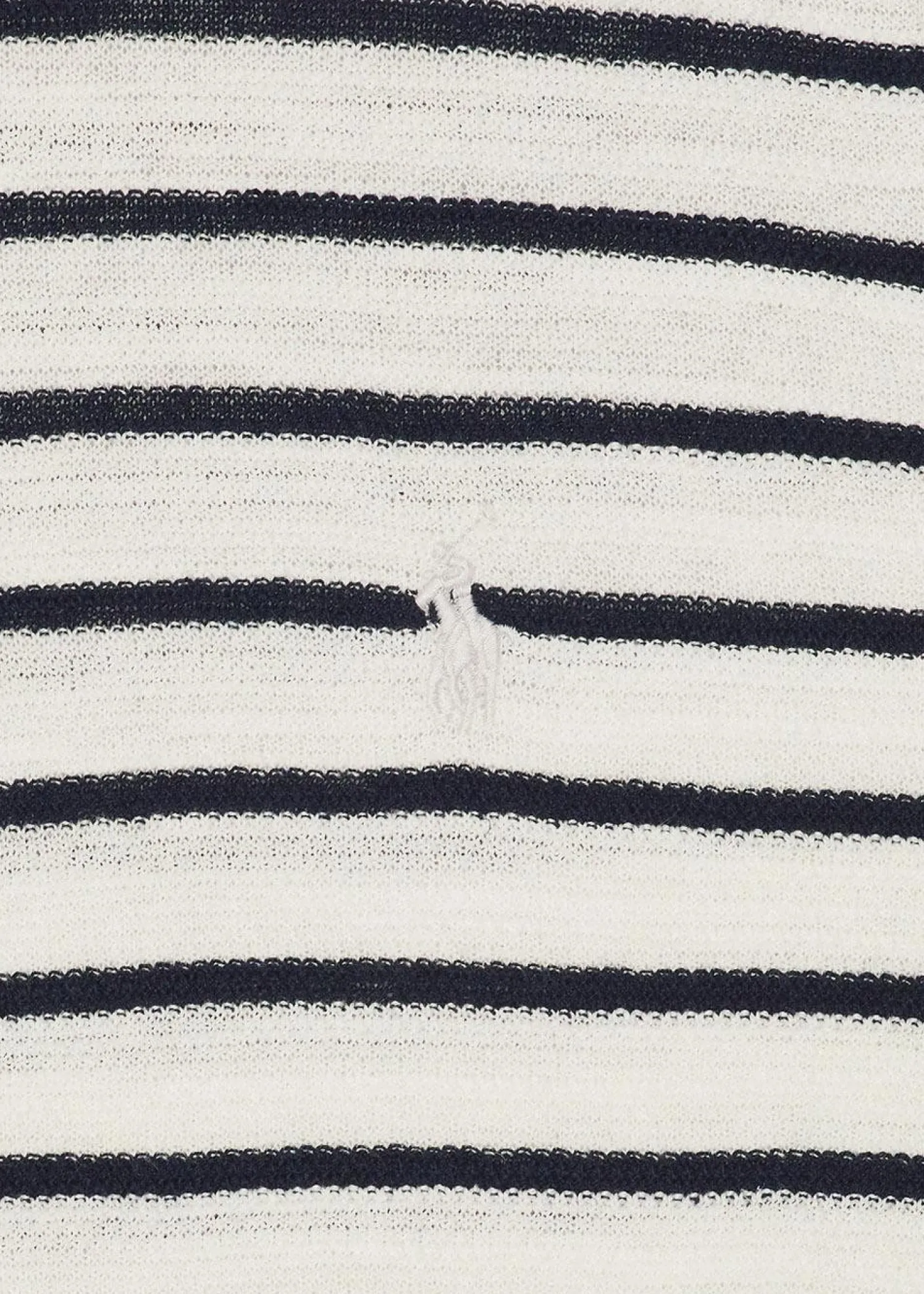Ralph Lauren Striped Cotton Polo Sweater