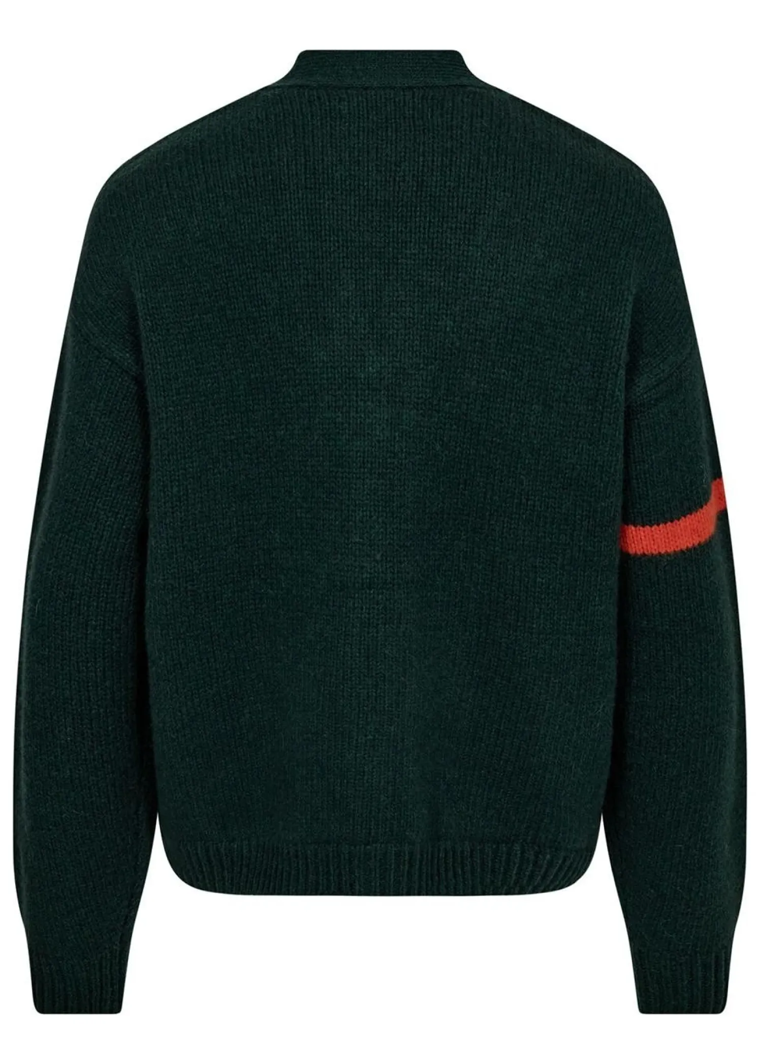 Ralph Lauren Wool V-Neck Letter Cardigan